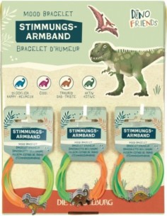 Stemmingsarmband dino -...
