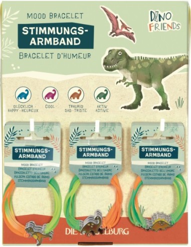 Stemmingsarmband dino - Dino Friends