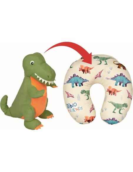 Dino Friends nekkussen dinosaurus