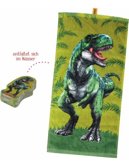 Magische handdoek dino T-Rex World