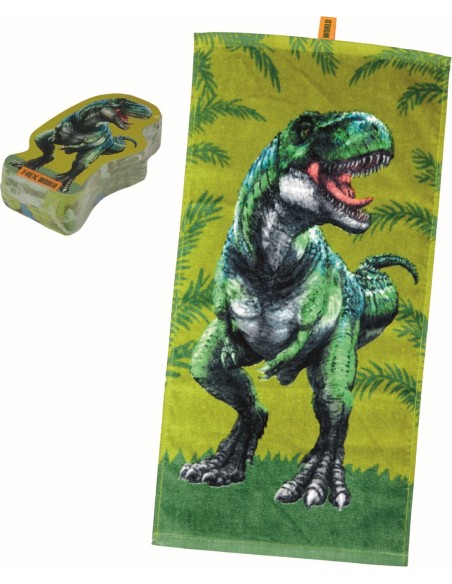 Magische handdoek dino T-Rex World