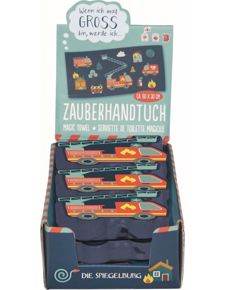 Magische handdoek brandweer