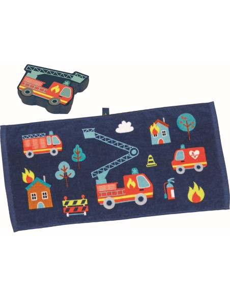 Magische handdoek brandweer