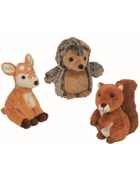 Ree, egel en eekhoorntje