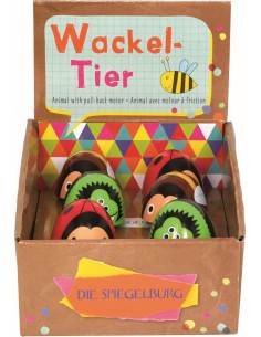 Wiebeldiertje met terugtrek...