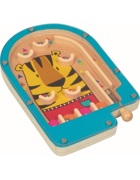 Flipperkast hout - Wonderful Presents