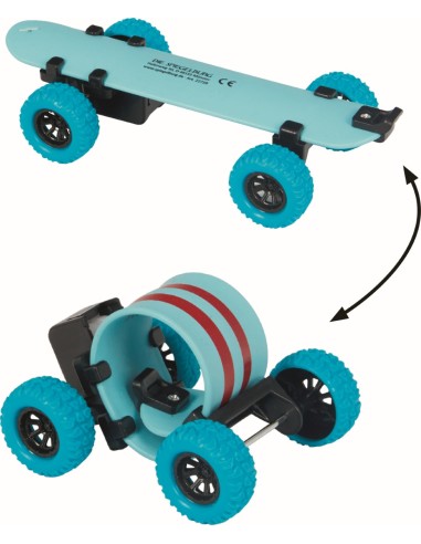 Armband Skateboard Snap Bracelet met...