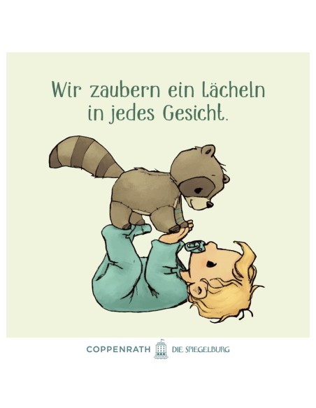 Knuffel wasbeer Joelle Tourlonias