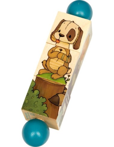 Houten draaipuzzel Joelle Tourlonias