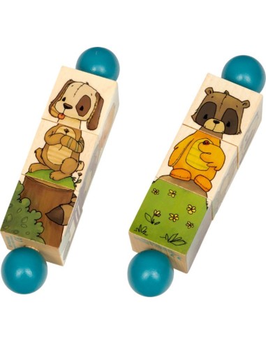 Houten draaipuzzel Joelle Tourlonias