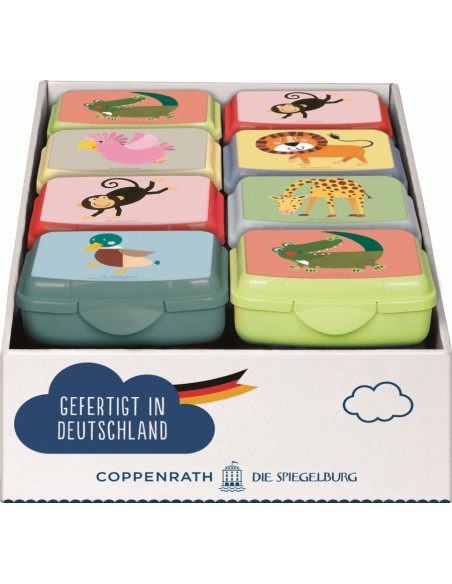 Assortiment van 24 mini snackbox in display