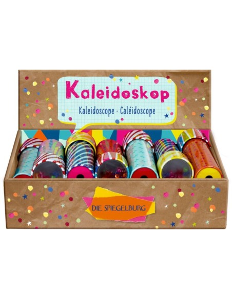 Metalen caleidoscoop 3 designs kaleidoscoop