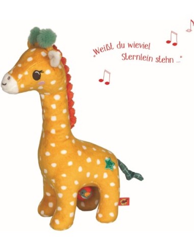 Muziekknuffel Giraf