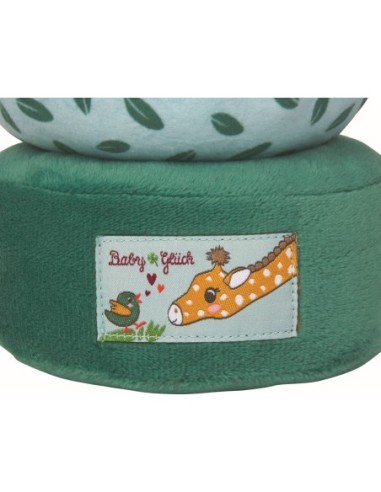 Stoffen stapeltoren Giraf