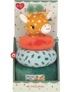 Stoffen stapeltoren Giraf