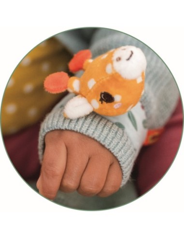 Armband rammelaar Giraf