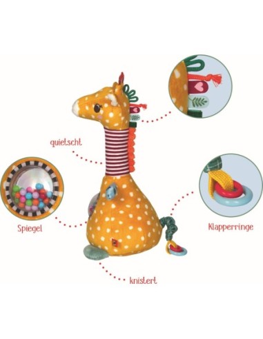Activiteitenknuffel Giraf