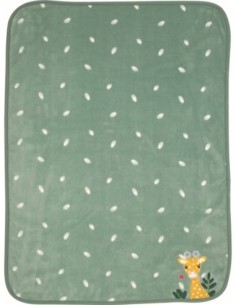Deken fleece Giraf 2