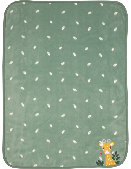 Deken fleece Giraf