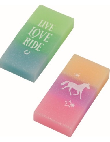 Glittergum 2 designs in display