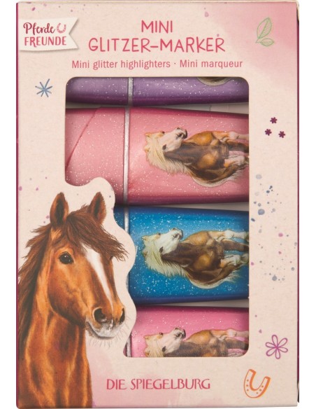 Mini glitter markeerstiften