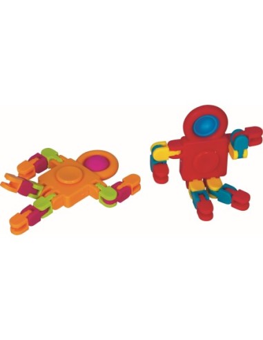 Bend and Pop Breakdancer buigpoppetje 2 designs