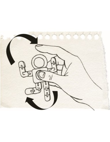 Bend and Pop Breakdancer buigpoppetje 2 designs