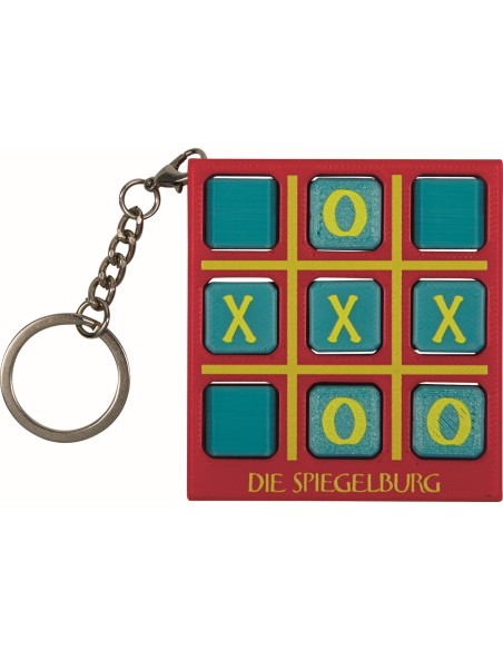 Sleutelhanger boter kaas eieren Tic-tac-toe