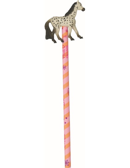 Potlood met paardenfiguurtje 3 designs in display