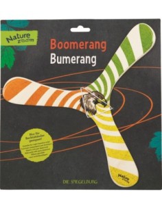 Houten boemerang 28 cm 2