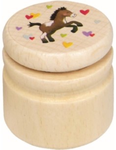 Houten doosje voor tandjes... 2