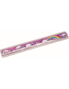 Glitter liniaal 30 cm