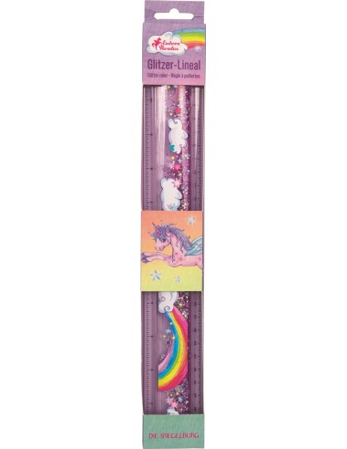 Glitter liniaal 30 cm
