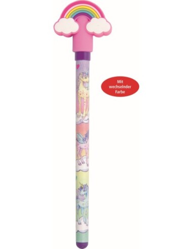 Gelpen regenboog met regenbooginkt