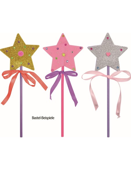 DIY 6 toverstaffen knutselset