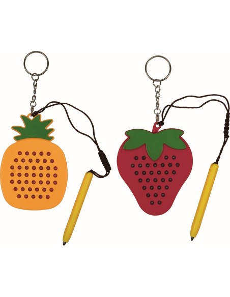 Mini magnetisch tekenbord aardbei of ananas