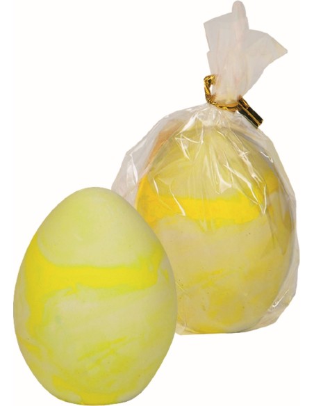 Stoepkrijt gemarmerd ei