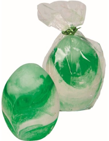 Stoepkrijt gemarmerd ei