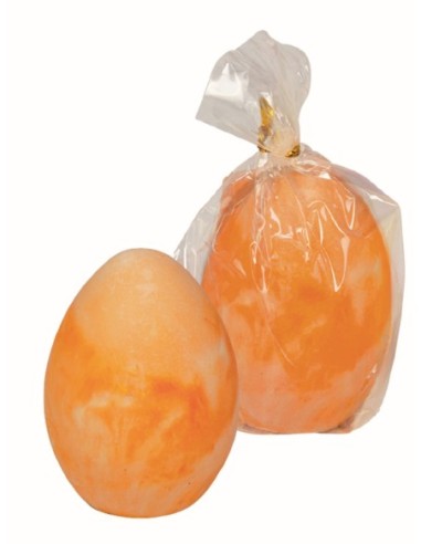 Stoepkrijt gemarmerd ei