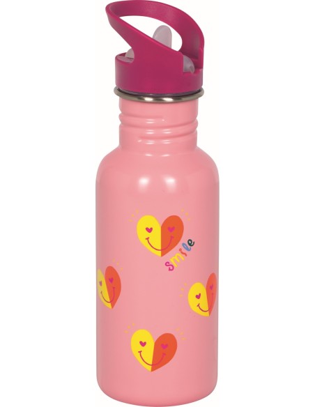 Rvs drinkfles hartje