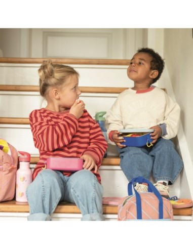 Lunchbox metaal smiley