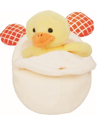 Knuffeltje kuiken in verrassingsei pluche