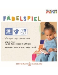 Houten veterspel 4 designs 2