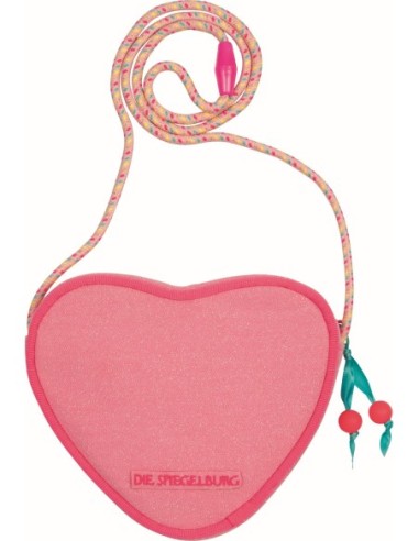 Glitter tasje kersen