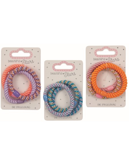 Haarelastiek gevlochten