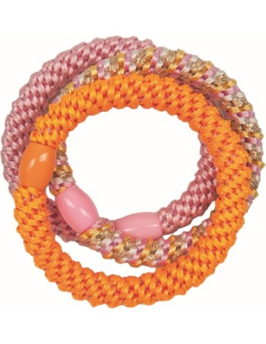 Haarelastiek gevlochten