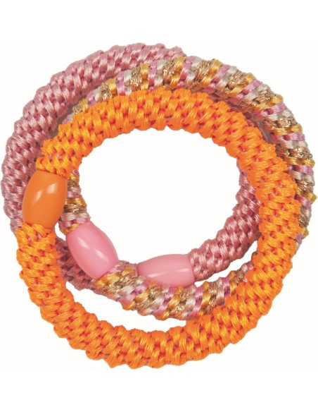 Haarelastiek gevlochten