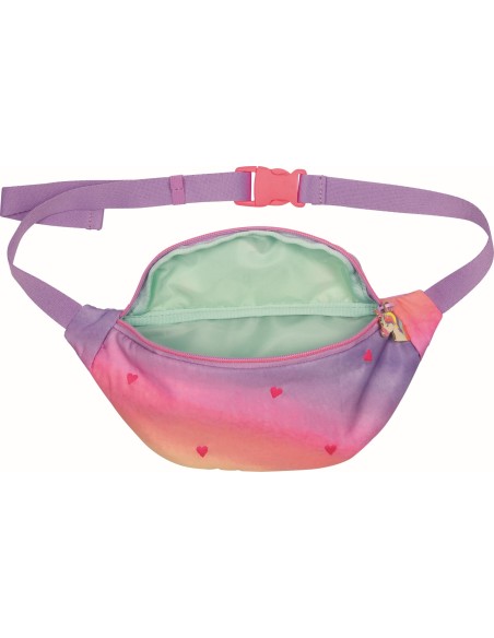 Heuptasje glitter regenboog