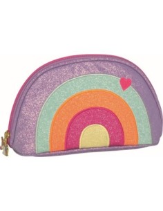 Tasje glitter regenboog