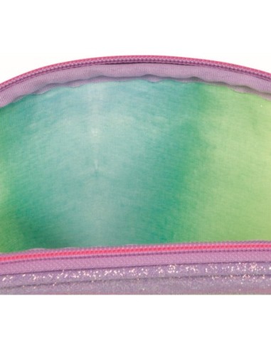 Tasje glitter regenboog